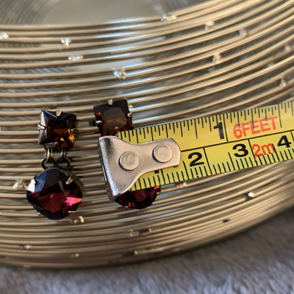 SORRELLI Pierced Earrings Antique Gold Brass - Picture 8 of 9